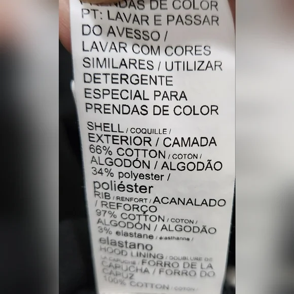 Puma black & white Rebel stripe sleeves hoodie pullover men's size 3XLT - Picture 10 of 11